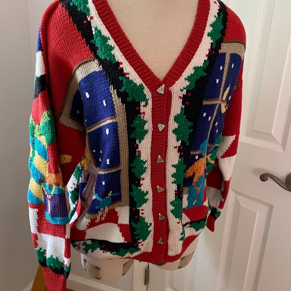Gorgeous Christmas sweater. Rare.